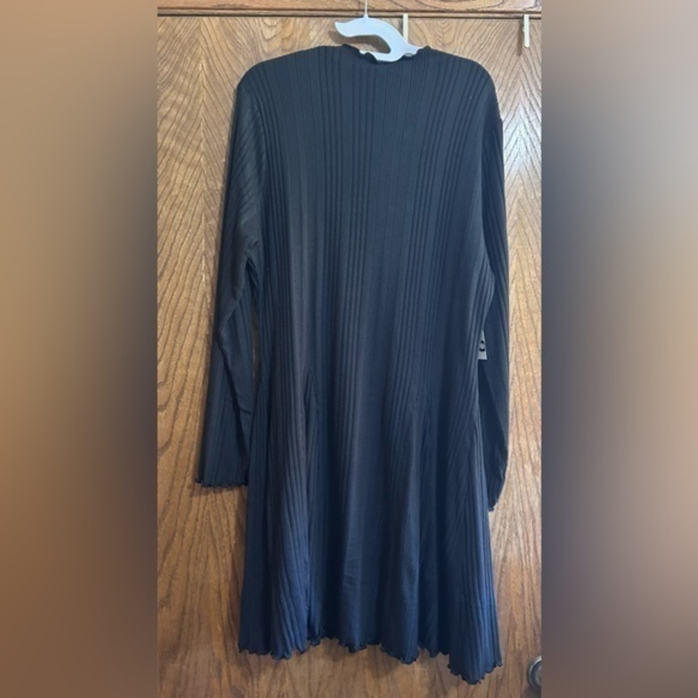 SO 1X long sleeve mini skater dress NWT